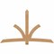 Ekena Millwork Davenport Timber Gable Bracket, Western Red Cedar, 96"W x 60"H x 3 1/2"D x 5 1/2"F, 15/12 Pitch GBW096X60X0406DAV00SWR - alternate 1
